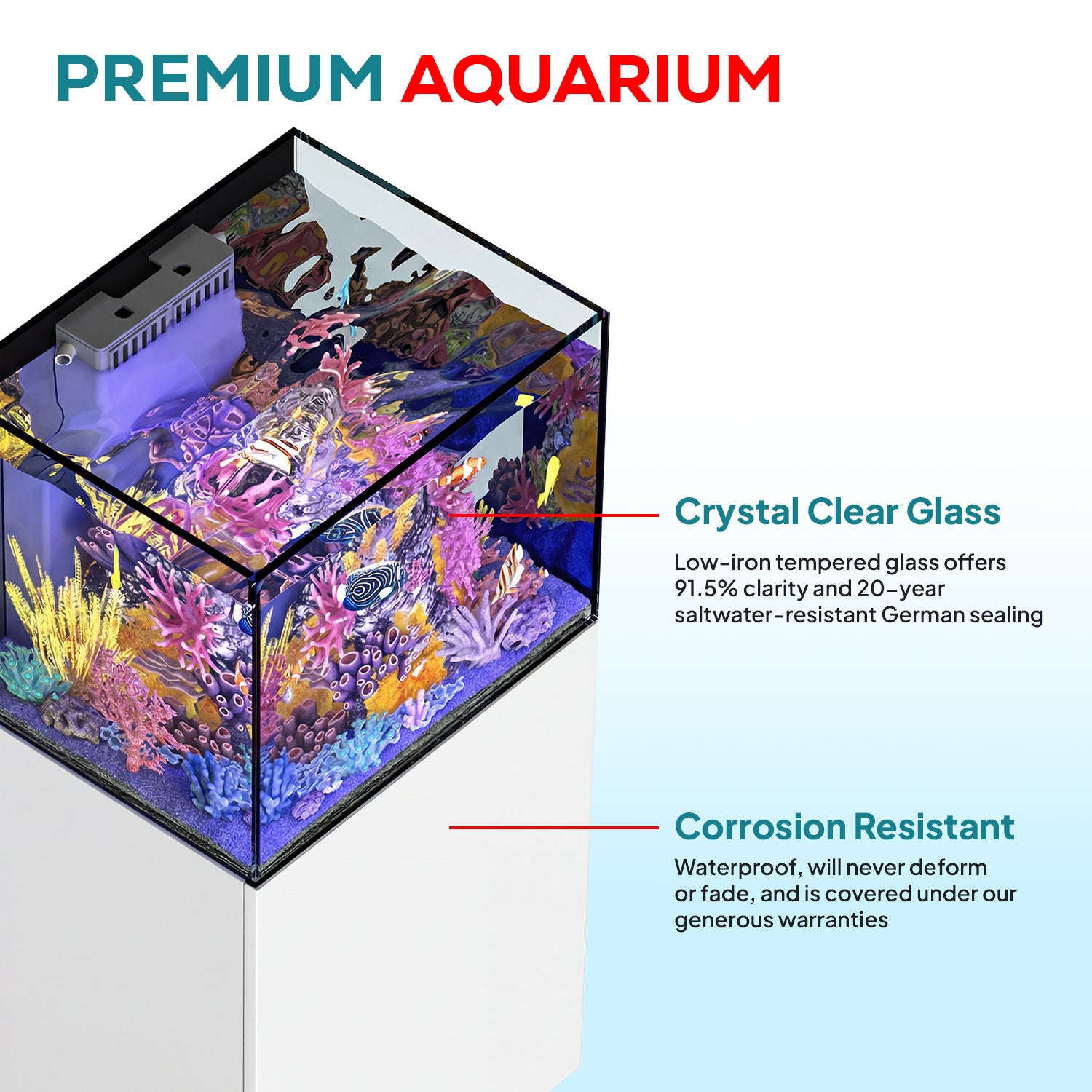 63 gallon aquarium