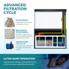 Aqua Dream 145 Gallon Tempered Glass Aquarium Silver Edition