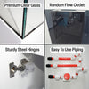Coral Reef 90 Gallon Aquarium Ultra Clear Glass Tank & Built in Sump Silver