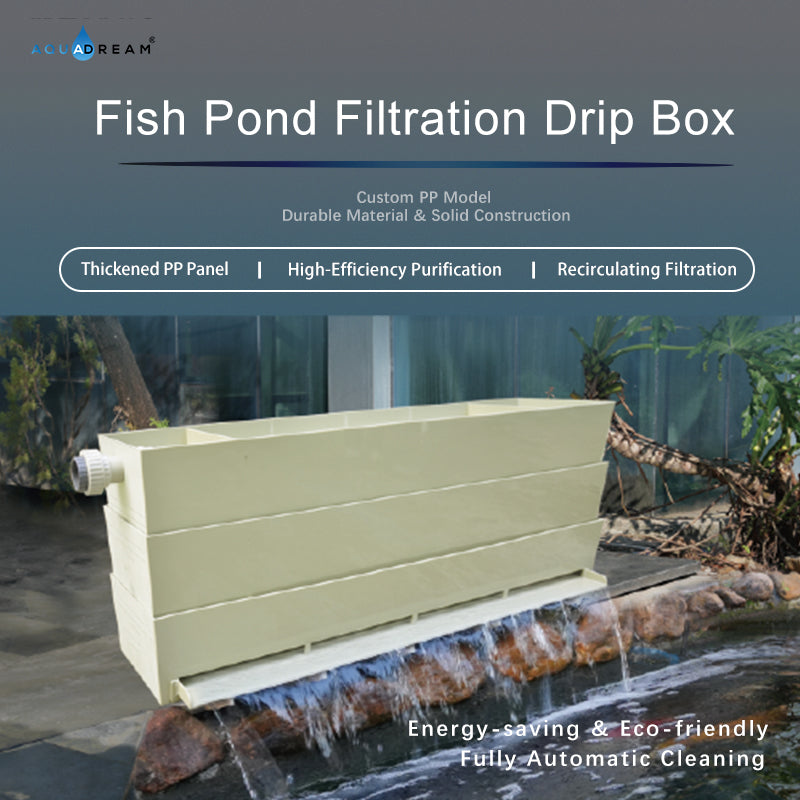 filter box for fish pond Bakki Shower Trickle Drip Filters Ponds Up To 28,800 Gallons At 32,200 Gallons Per Hour(GPH) DAIWA SEAPOWER 800 1200 For use with pumps Color:ORANGE Baitcast Saltwater Vertical