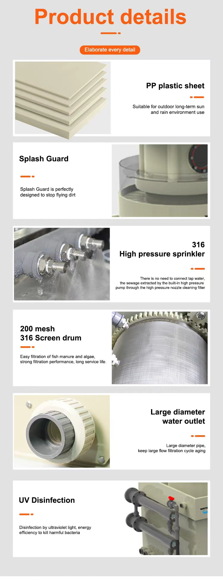 Aquadream Industrial Ozone Mixing System & Ozone Tower-High-Capacity Advanced Mass Transfer System