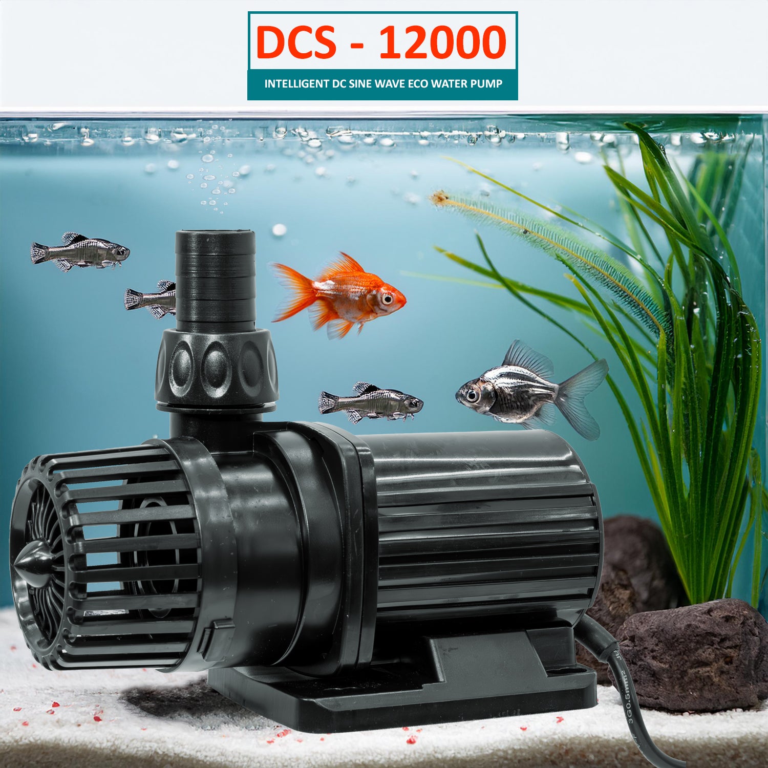 Aqua Dream 24v Dc Eco Marine Aquarium Wave Water Pump 320 GPH