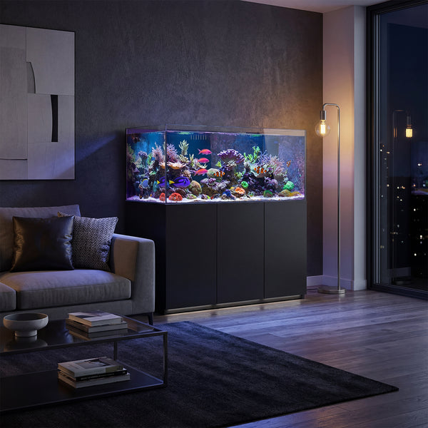 185 gallon aquarium with stand and sump