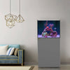 Coral Reef 90 Gallon Aquarium Ultra Clear Glass Tank & Built in Sump Silver