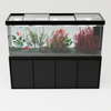 Aqua Dream 230 Gallon Tempered Glass Aquarium Black Premium