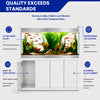 230 gallon aquarium with cabinet