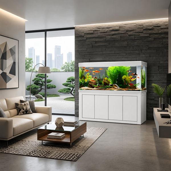 230 Gallon Aquarium with Stand | Large Luxury Fish Tank