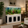 Aqua Dream 145 Gallon Tempered Glass Aquarium Silver Edition