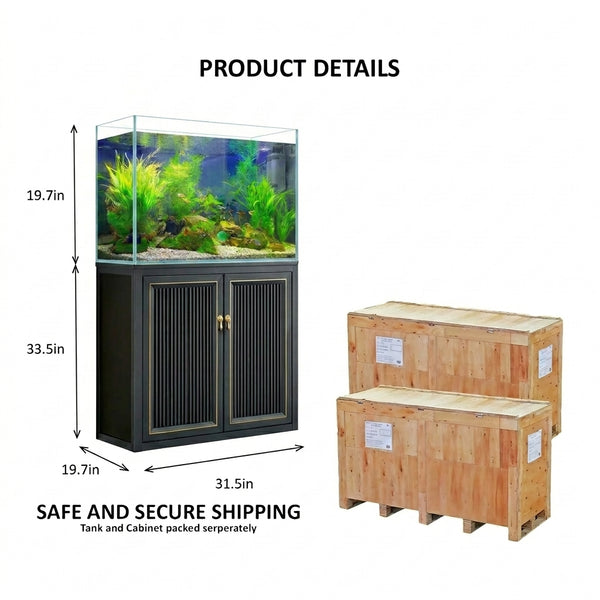 Acuario Aqua Dream Redwood de 50 galones