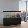 Aqua Dream 230 Gallon Tempered Glass Aquarium Black Premium