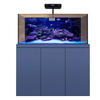Acuario de arrecife de coral de 175 galones, juego completo que incluye dos luces de coral y un separador de proteínas.