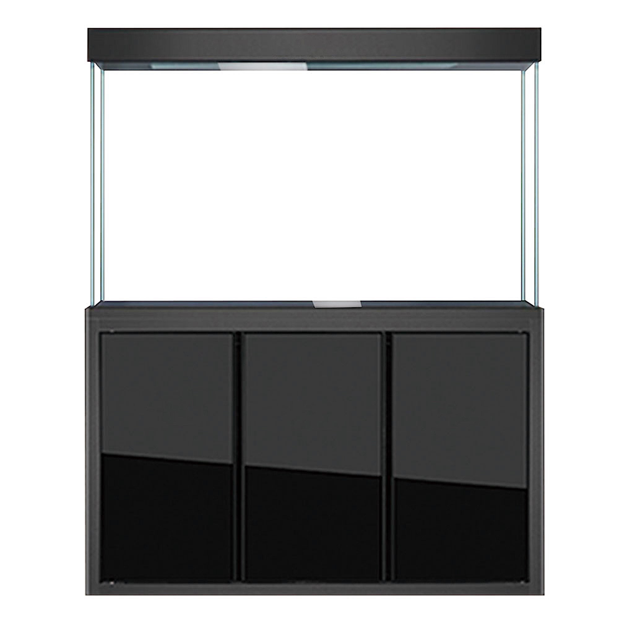 Large 175 gallon glass aquarium with stand