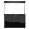 Large 175 gallon glass aquarium with stand