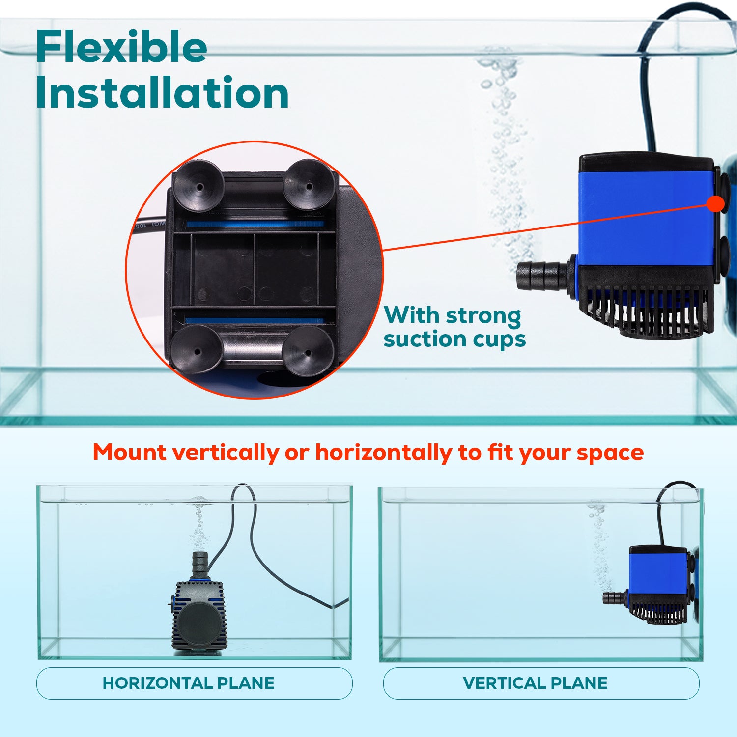 Aqua Dream 1060 GPH 可调式潜水泵