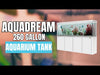 250 gallon rimless aquarium with stand