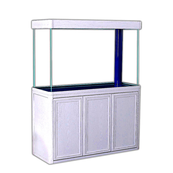 Aqua Dream 135 Gallon Tempered Glass Aquarium White Oak