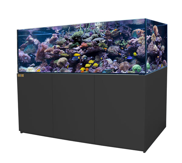250 Gallon Coral Reef Aquarium Ultra Clear Glass Tank & Built in Sump