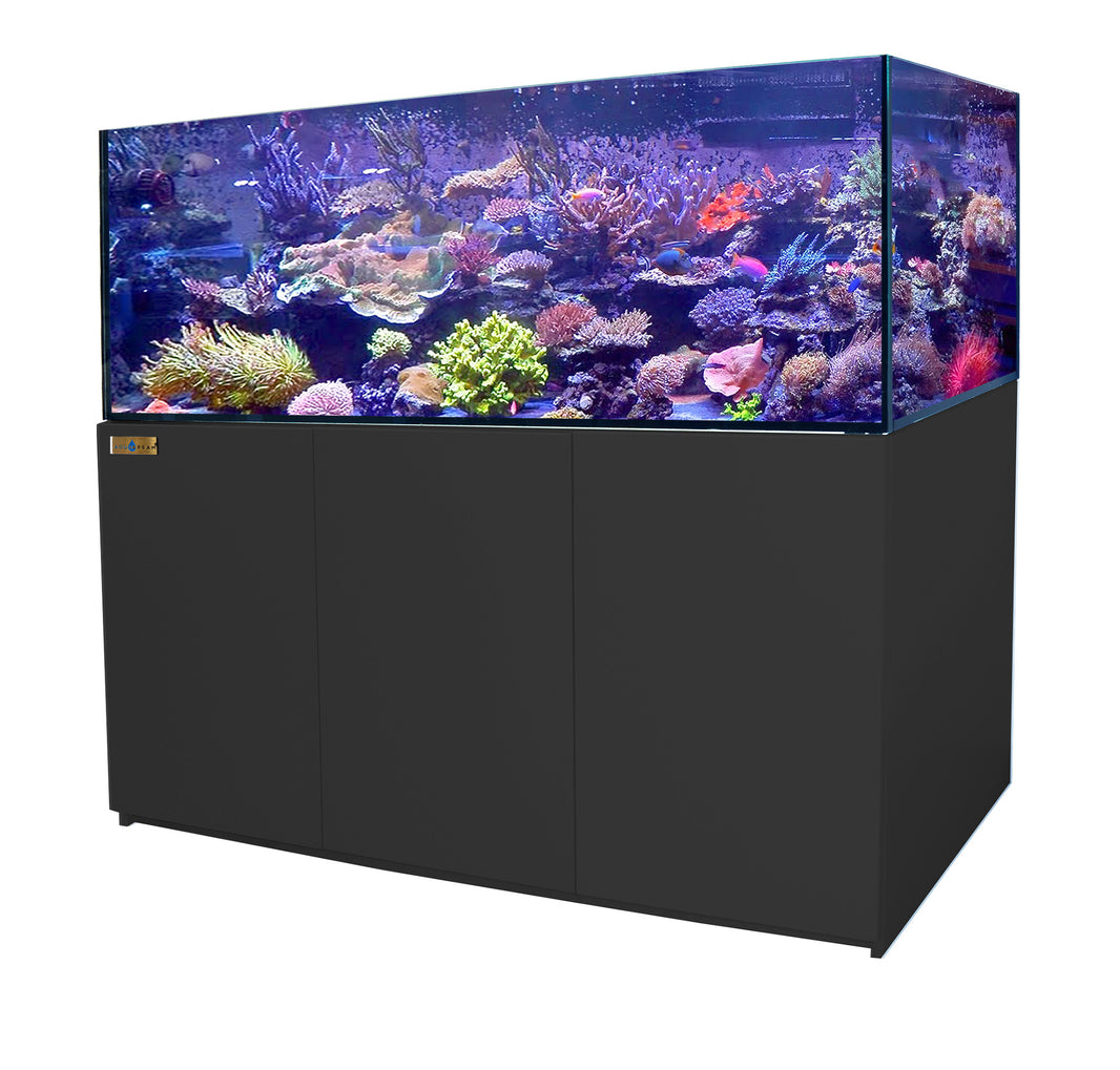 220 Gallon Coral Reef Aquarium Ultra Clear Glass Tank & Built in Sump