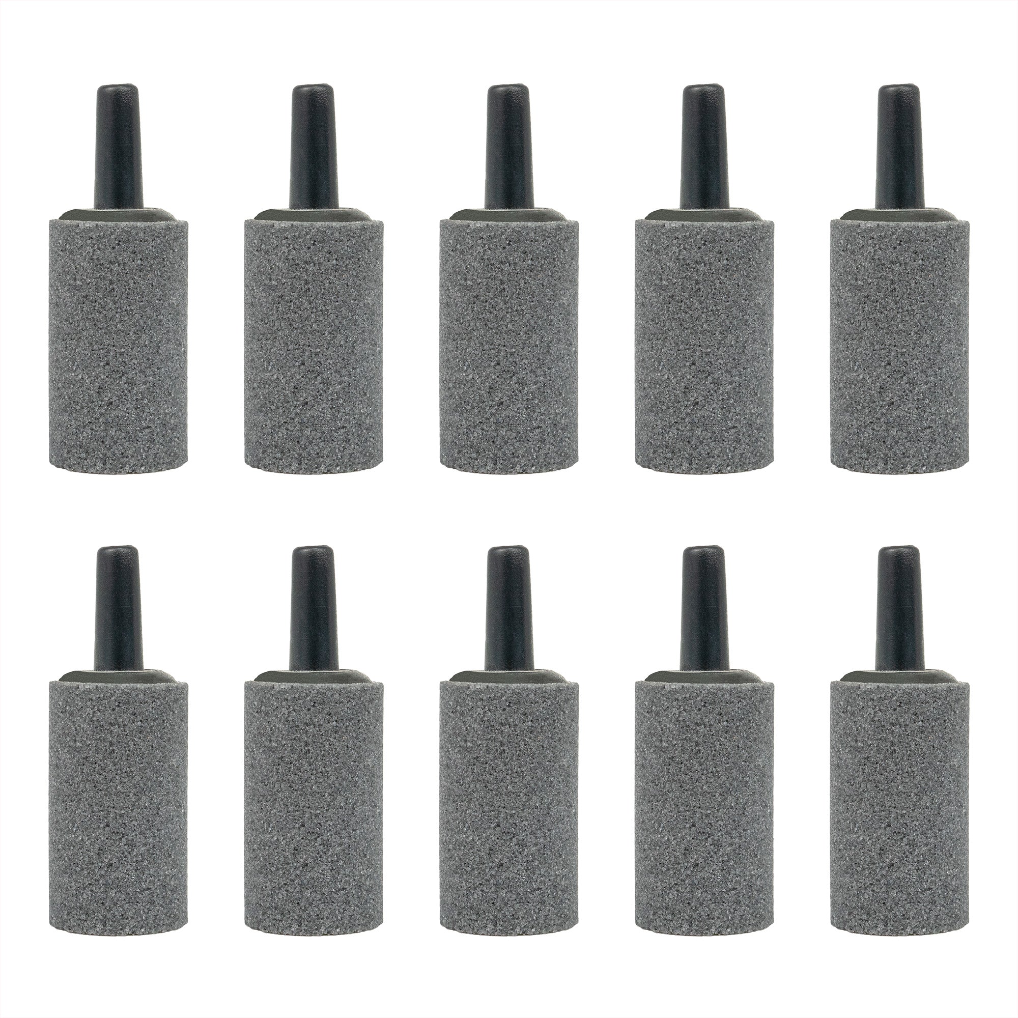 fish tank air accessories Aqua Dream Air Stone 1 Inch Cylinder Diffuser for Fish Tank Aquarium Air Pump One Pack of 10pcs