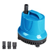 1188 GPH Bottom Feed Submersible Water Pump - 90W Energy Efficient, Low-Suction