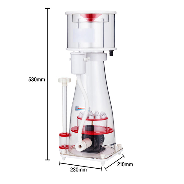 Protein Skimmer 100-210 Gal Ocean Coral Reef Fish Saltwater Aquarium P