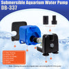 Aqua Dream 133 GPH Submersible Water Pump for Aquariums
