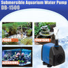 DB-1500 Submersible Aquarium Pump