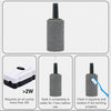 Air Stone 1 Inch Cylinder Diffuser for Fish Tank Aquarium Air Pump One Pack of 10pcs