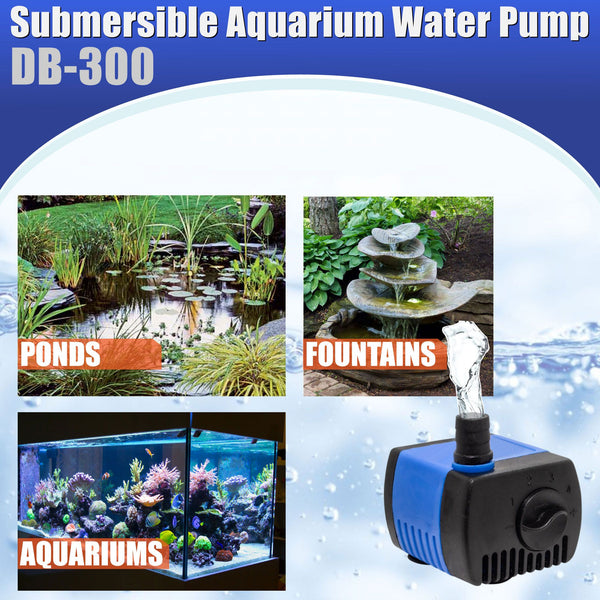 DB-300 Submersible Aquarium Water Pump